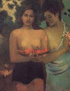 Paul Gauguin Safflower with breast oil painting